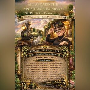 Poshelor Express 🍀 St. Patrick’s Train Show